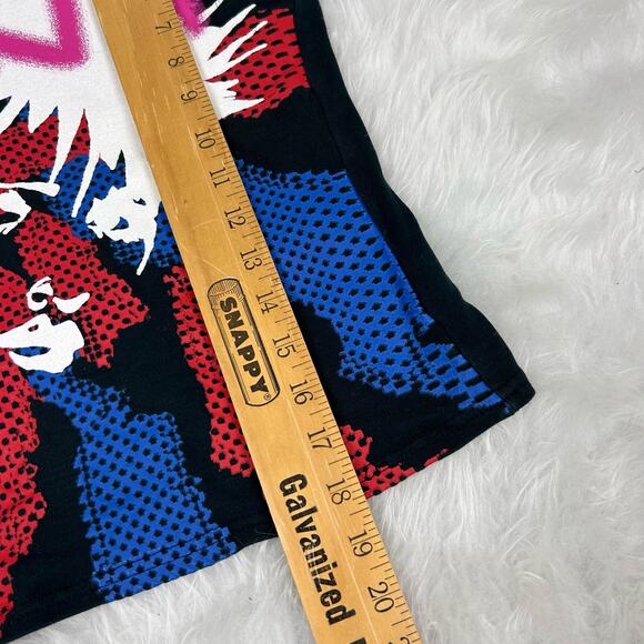 Euro vintage punk top	RARE size M - Picture 4 of 6